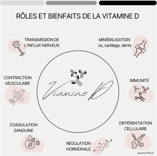 bienfaits de la vitamine D